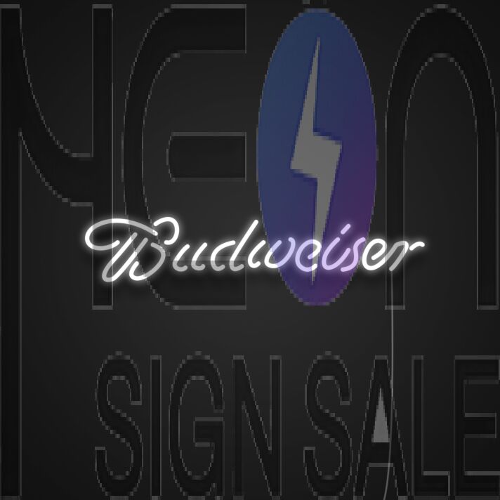 Vintage Budweiser Neon Sign