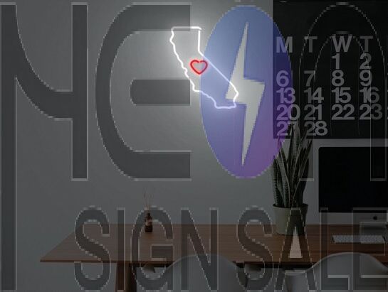 California Love Neon Sign