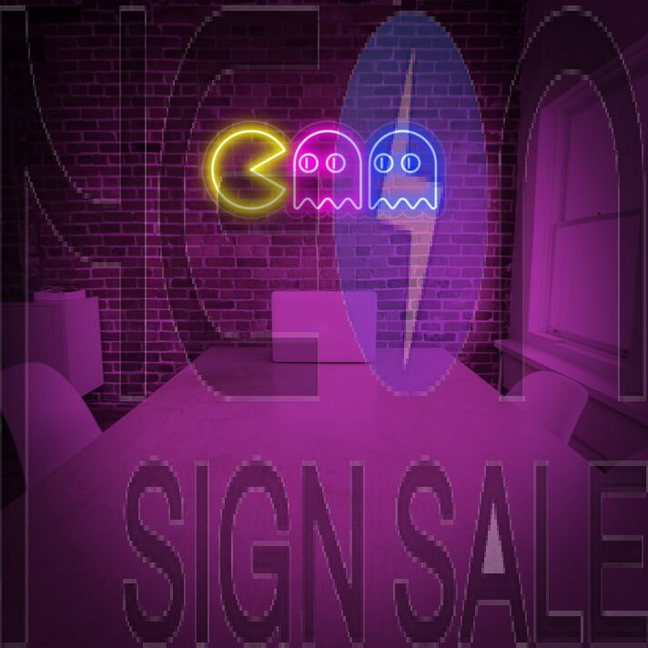 Chasing Ghosts Neon Sign