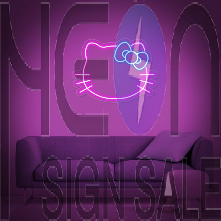 Kitty Cat Neon Sign