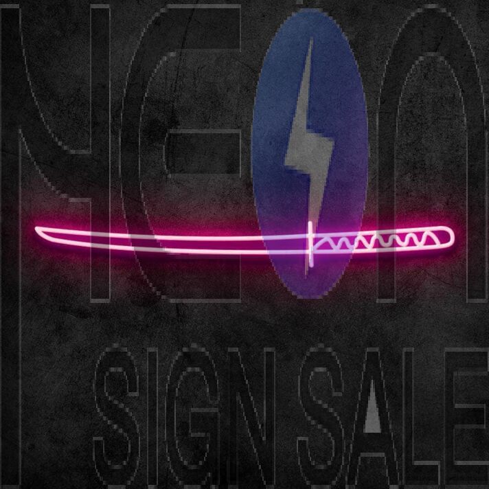 Katana Neon Sign