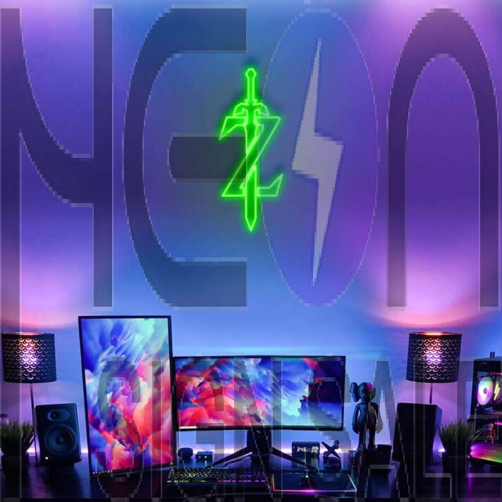 Zelda Sword Neon Sign