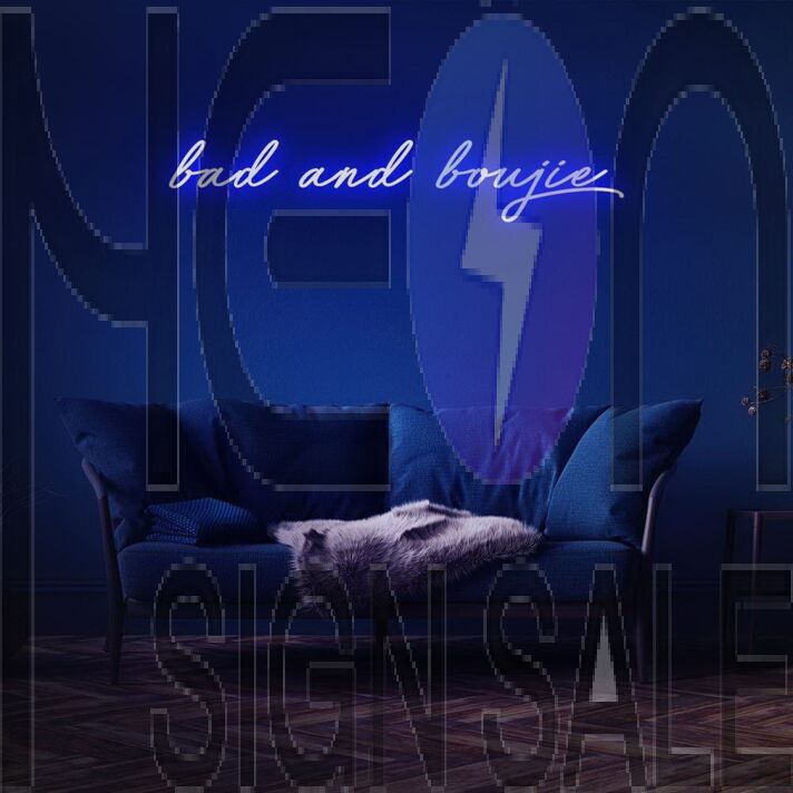 Bad And Boujie Neon Sign