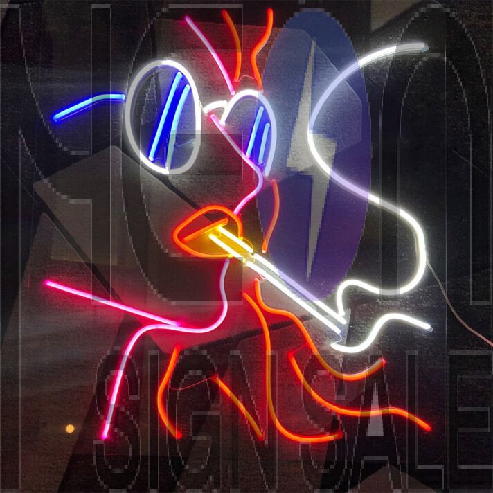 Beauty Smoking Neon Sign