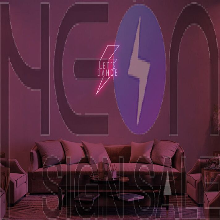 Lets Dance Neon Sign