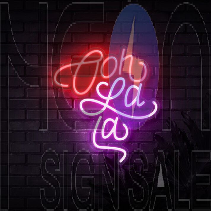 Emeldo Oh La La Neon Sign