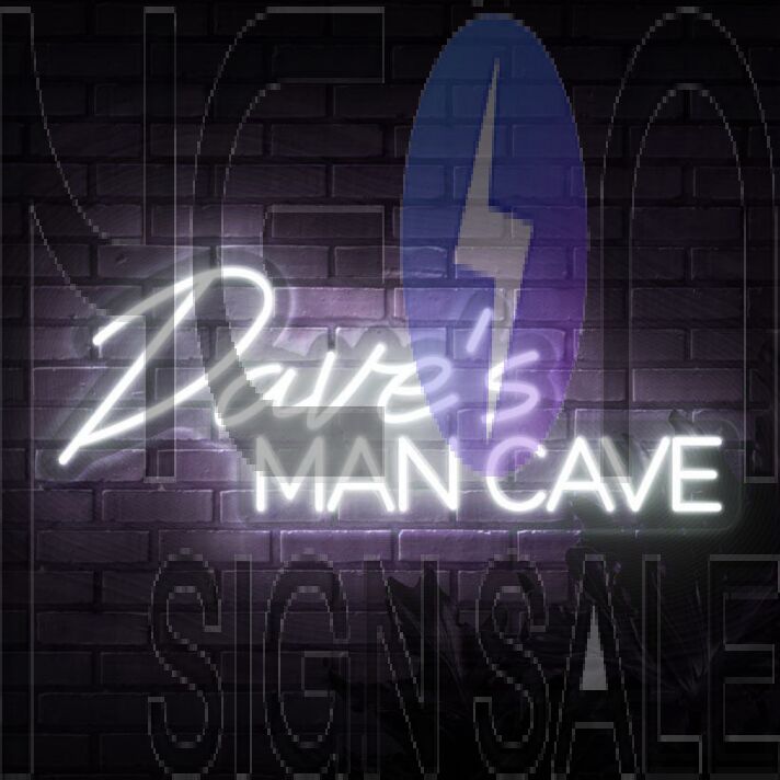 Personalized Man Cave Neon Sign MNC41546