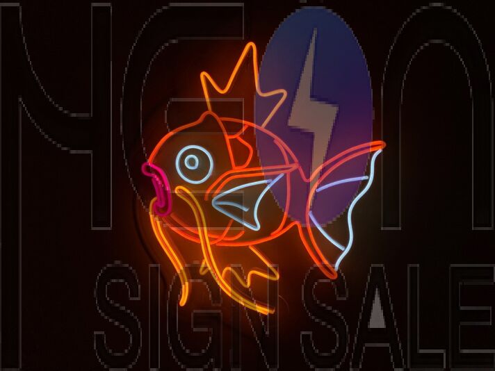 Magikarp Neon Sign