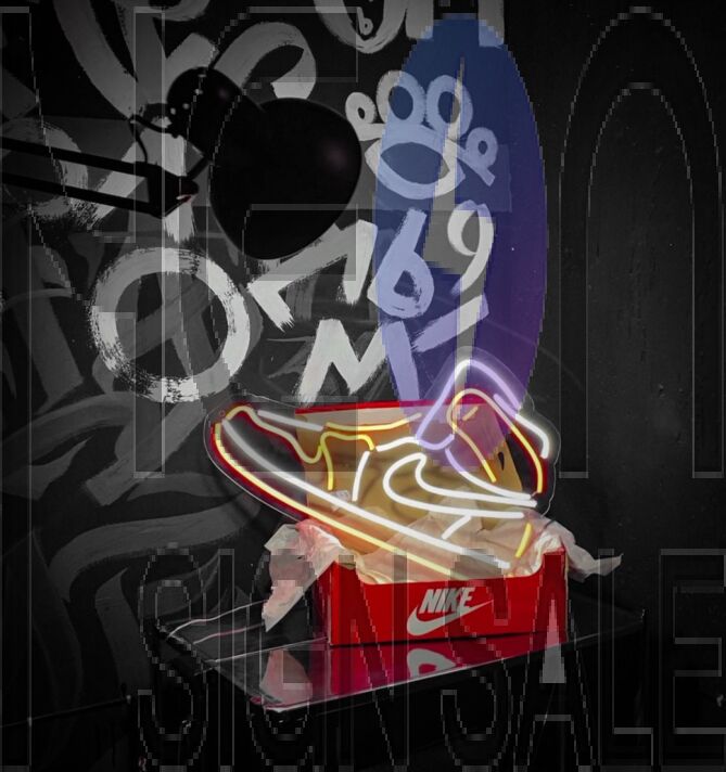 Air Jordan Neon Sign