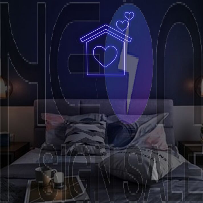 Sweet Hearts Home Neon Sign