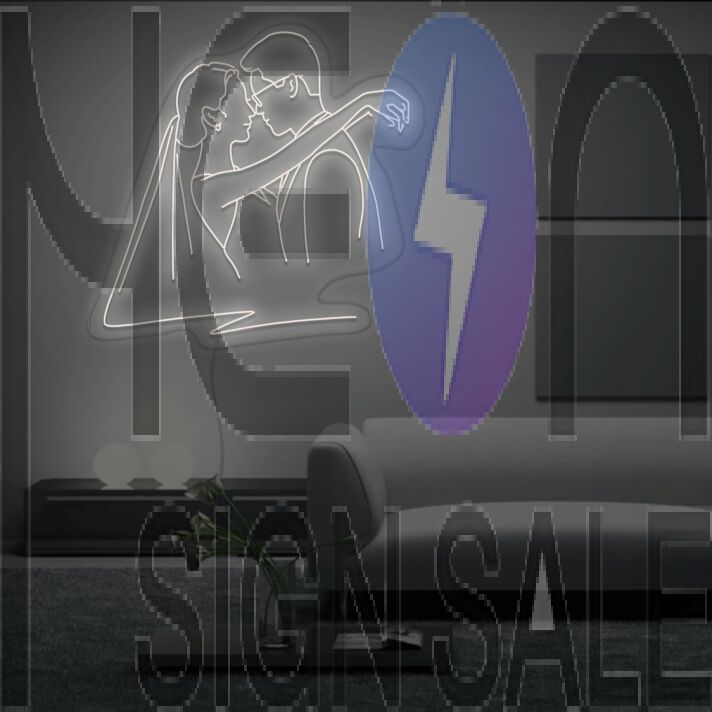 Sweet Wedding Hug Neon Sign