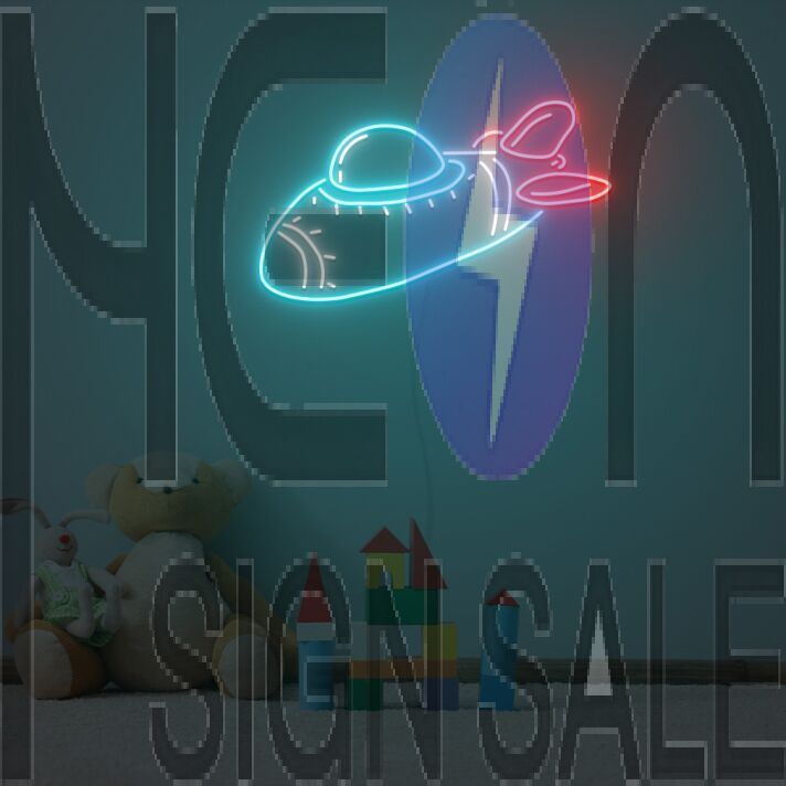 Space Jet Neon Sign Fashion Custom Neon Sign Lights Night Lamp Led Neon Sign Light For Home Party