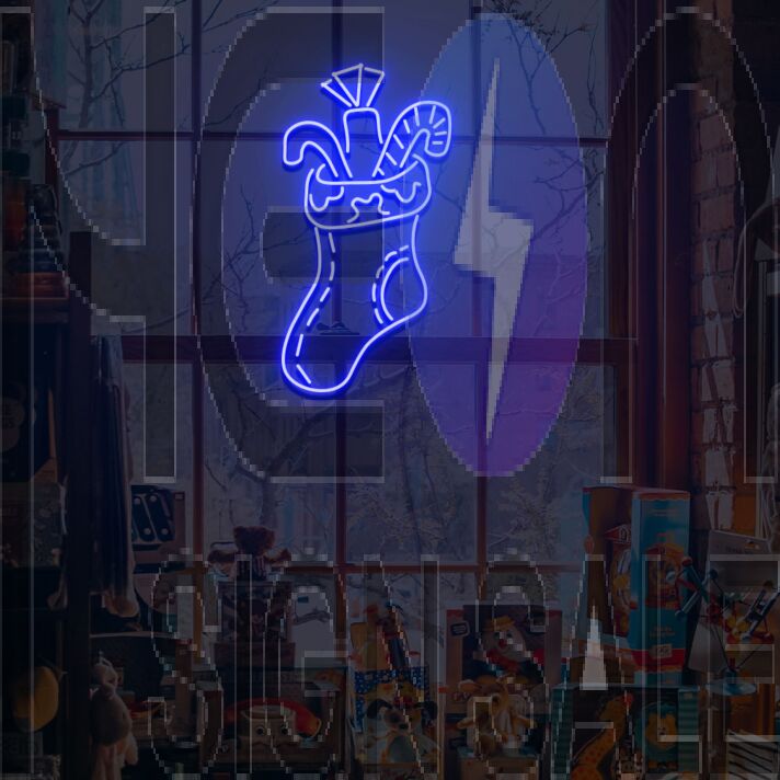 Christmas Gifts Sock Neon Sign Fashion Custom Neon Sign Lights Night Lamp Led Neon Sign Light For Home Party