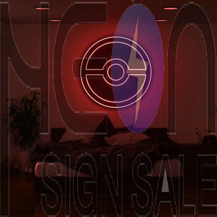 Poke Ball Neon Sign