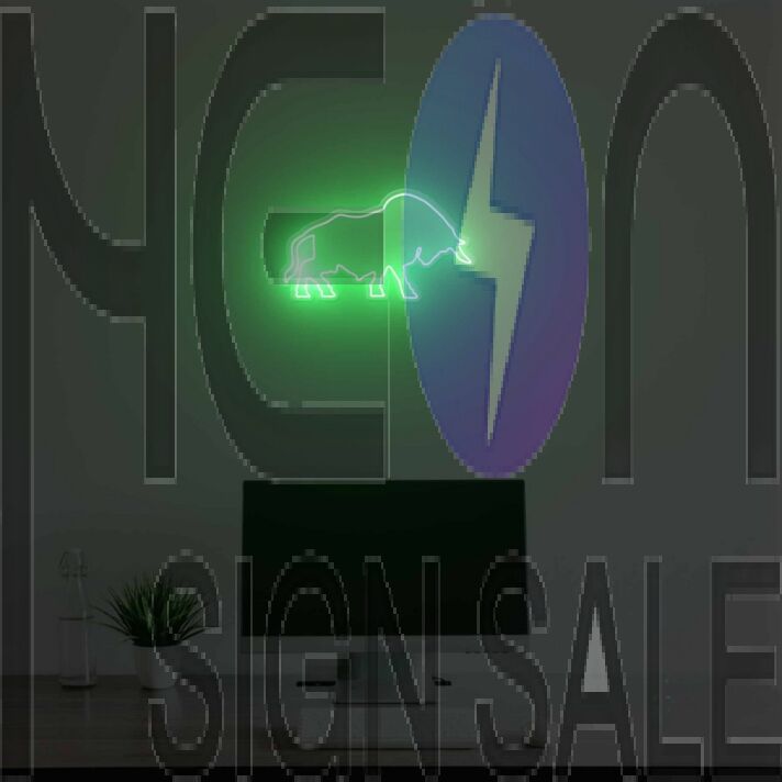 Bull Neon Sign