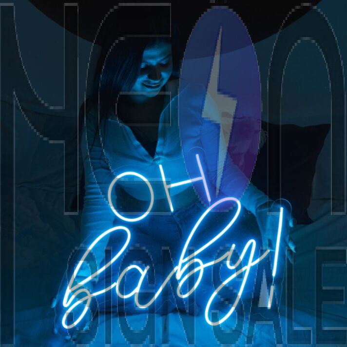 Oh Baby Neon Sign