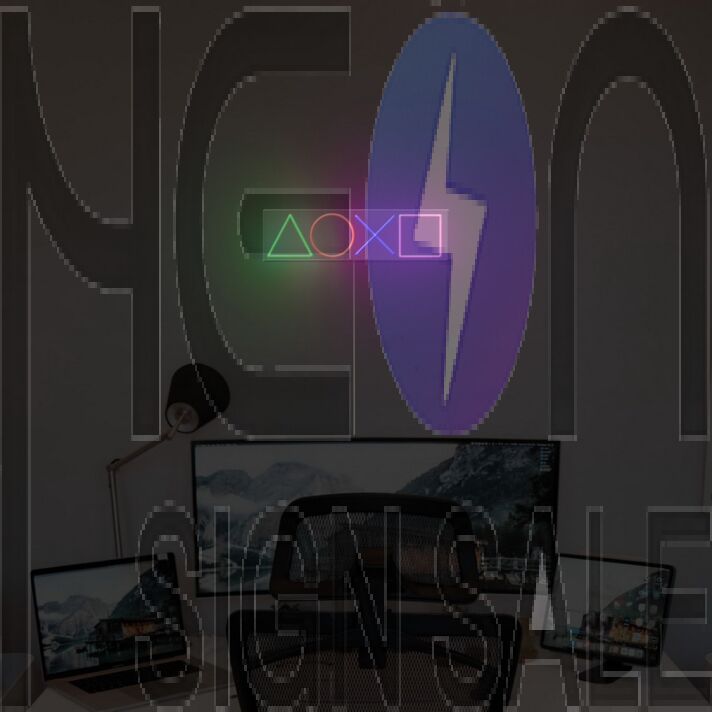 Playstation Neon Sign