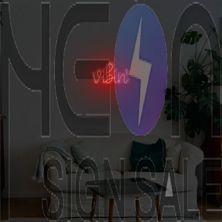 Vibin Neon Sign