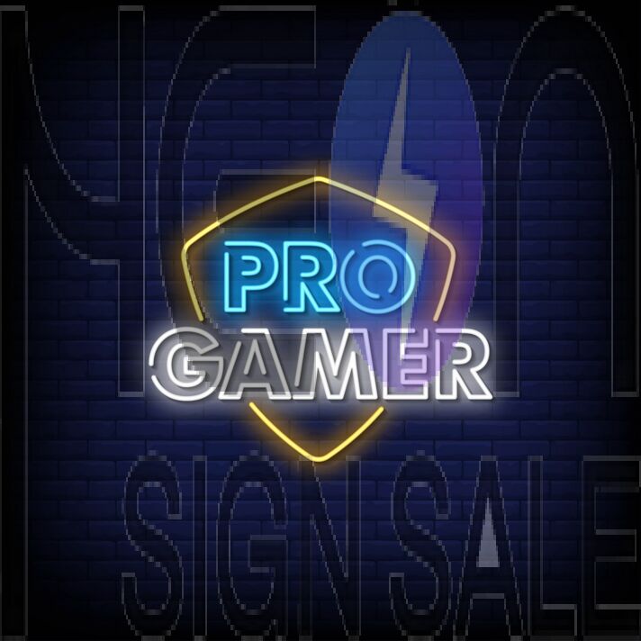 Pro Gamer Neon Sign