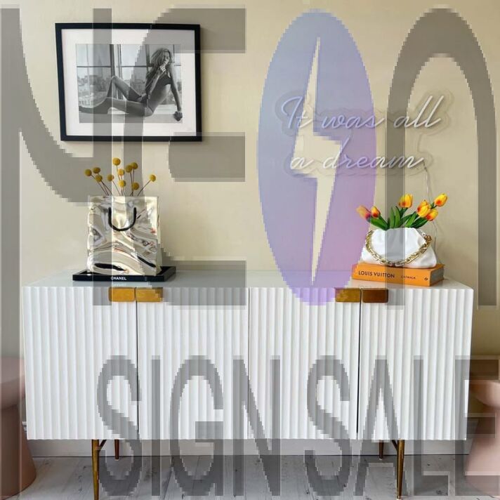 It Was All A Dream Neon Sign