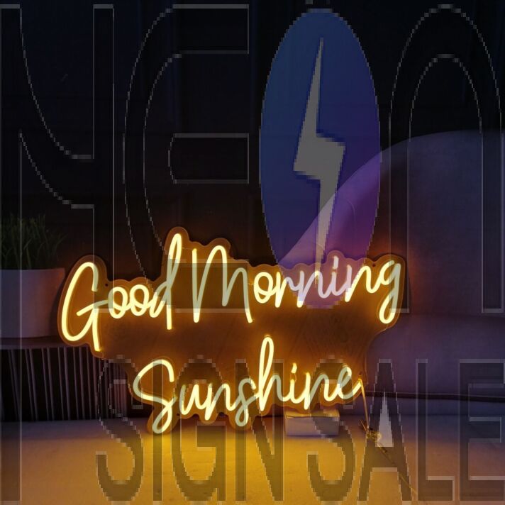 Good Morning Sunshine Neon Sign