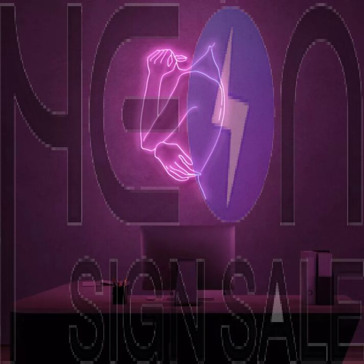 Send Nudes Neon Sign Female Body Art Sign