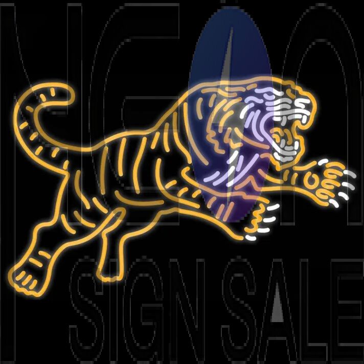 Neon Tiger Led Neon Signs Light For Home Wall Decor