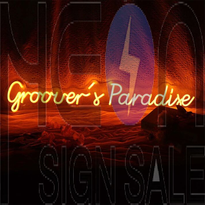 Grover'S Paradise Neon Sign