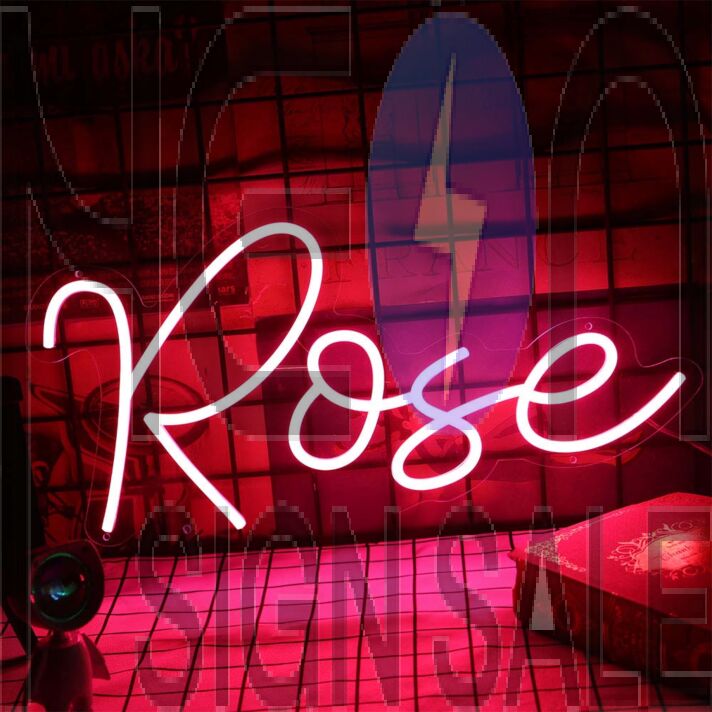 Rose Neon Sign