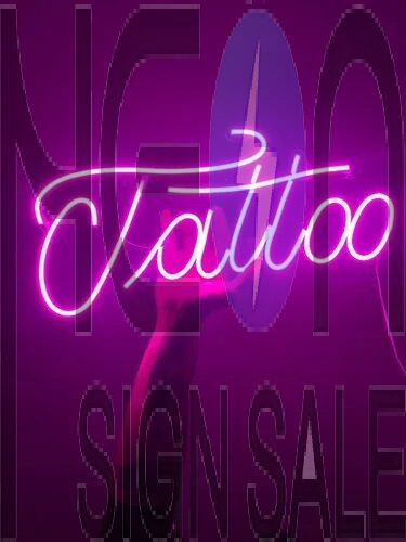 Tattoo Sign for Tattoo Shop Neon Sign