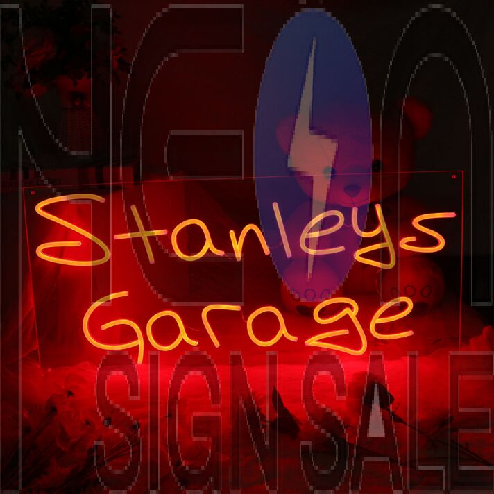 Stanleys Garage Neon Sign