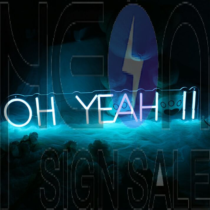 OH YEAH Neon Sign