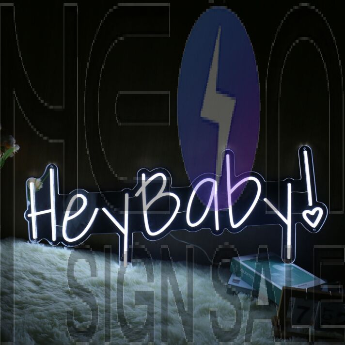 Hey Baby Neon Sign