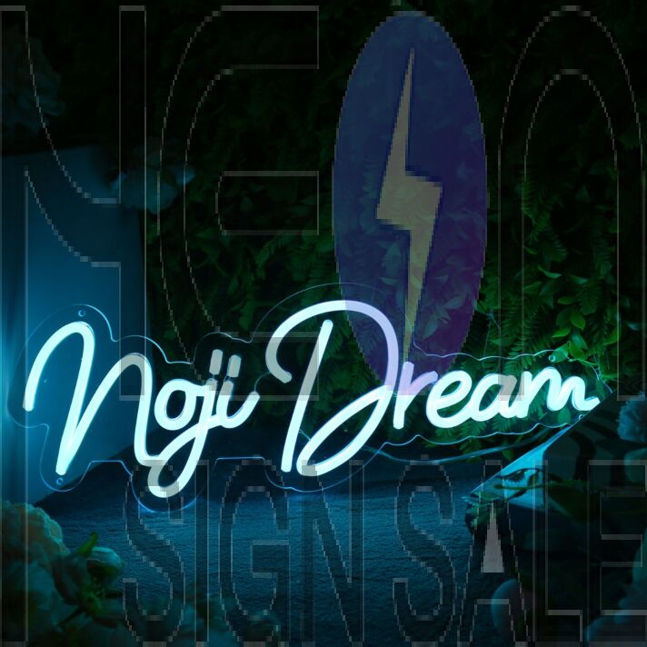 Noji Dream Blue Neon Sign