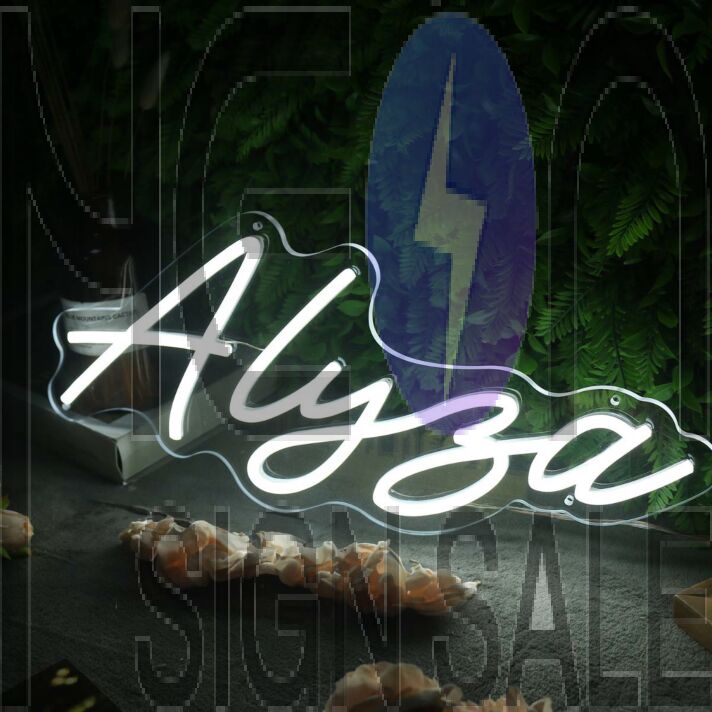 Alysa White Neon Sign
