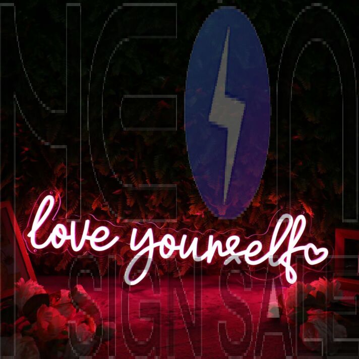 Love Yourself Red Neon Sign