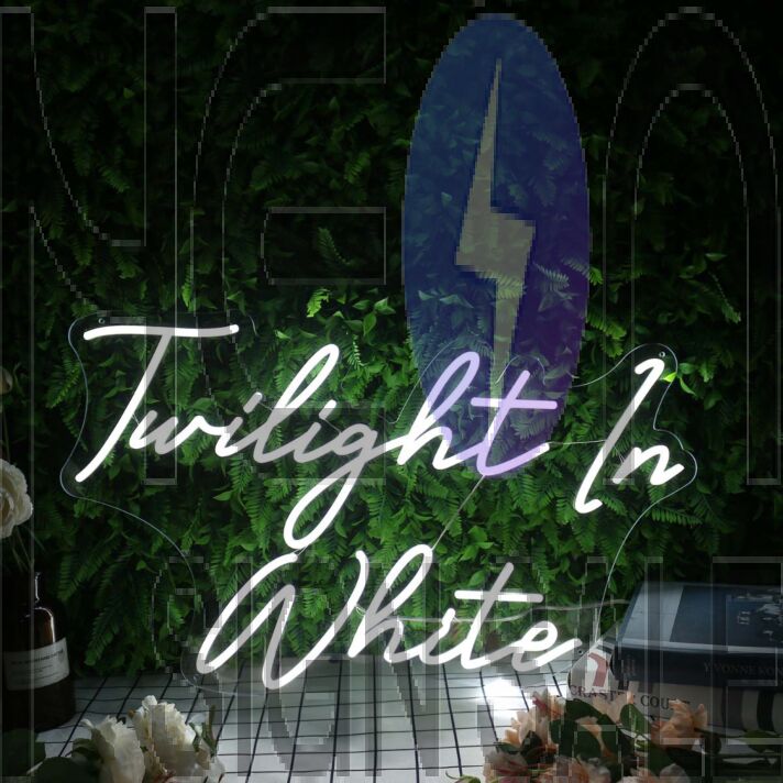 Turilight In White Neon Sign