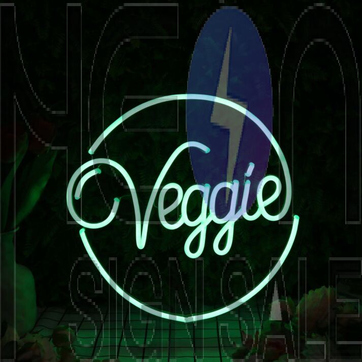 Veggie Green Neon Sign