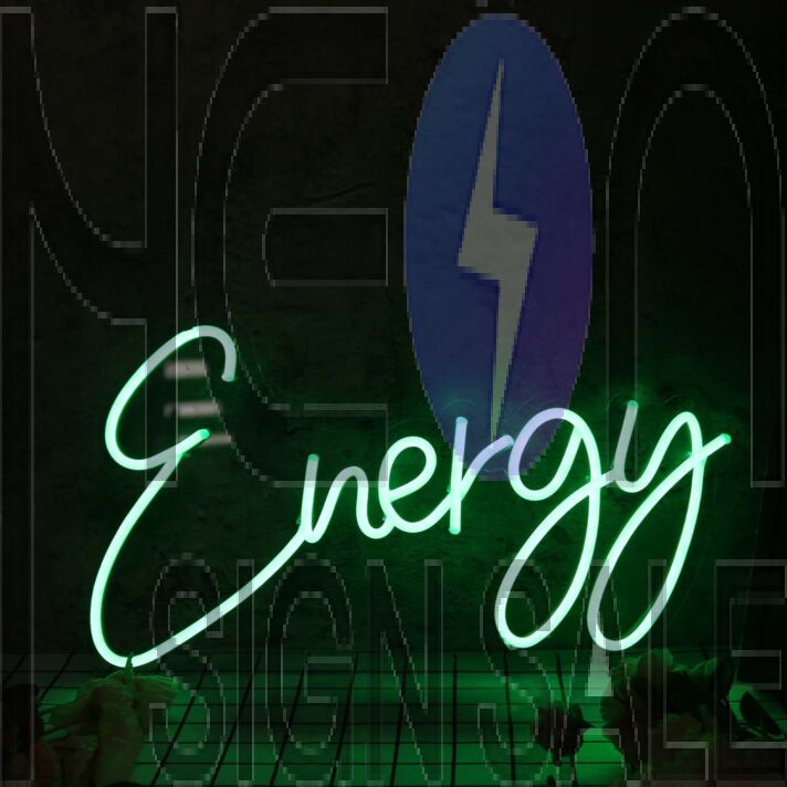 Energy Green Neon Sign