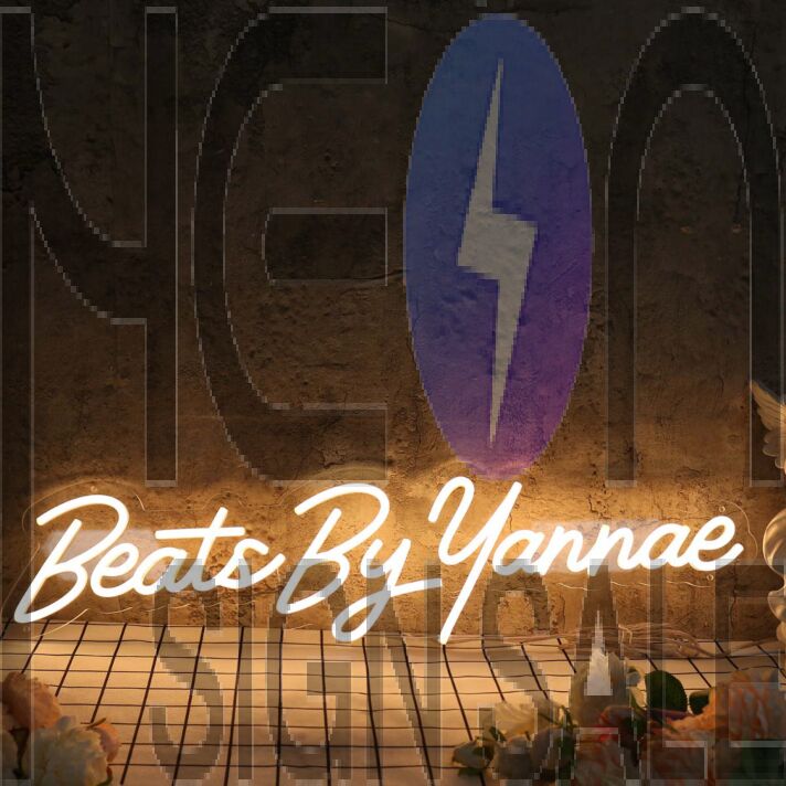 Beats By Yannae Yellow Neon Sign