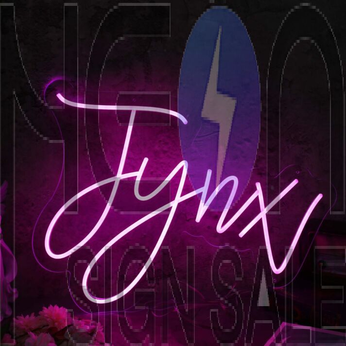 Jynx Pink Neon Sign