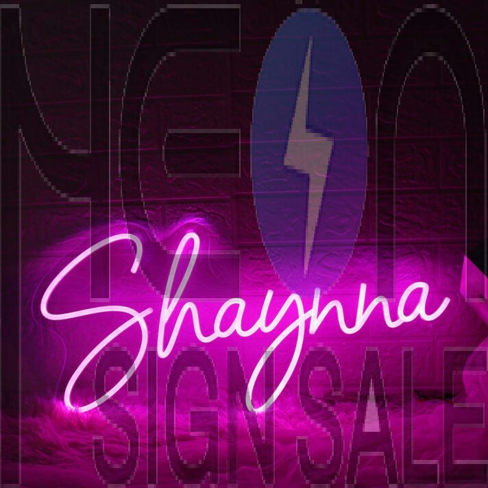 Shaynna Pink Neon Sign