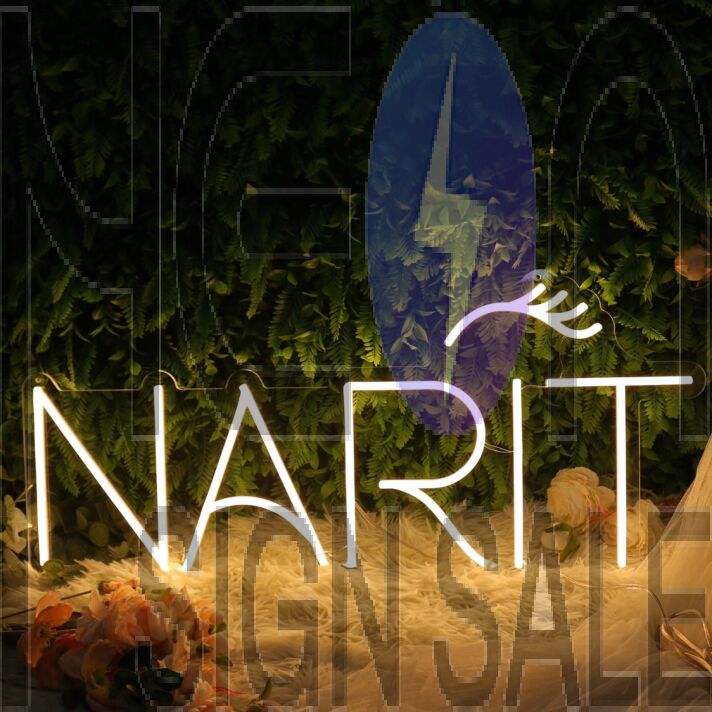 NARIT Yellow Neon Sign