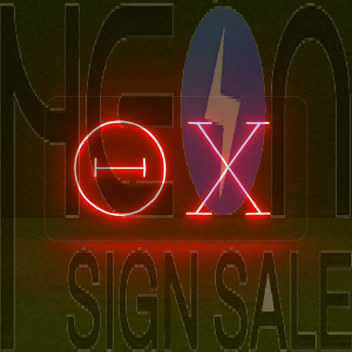 Theta Chi ΘΧ LED Neon Sign Celebrating Brotherhood and Commitment
