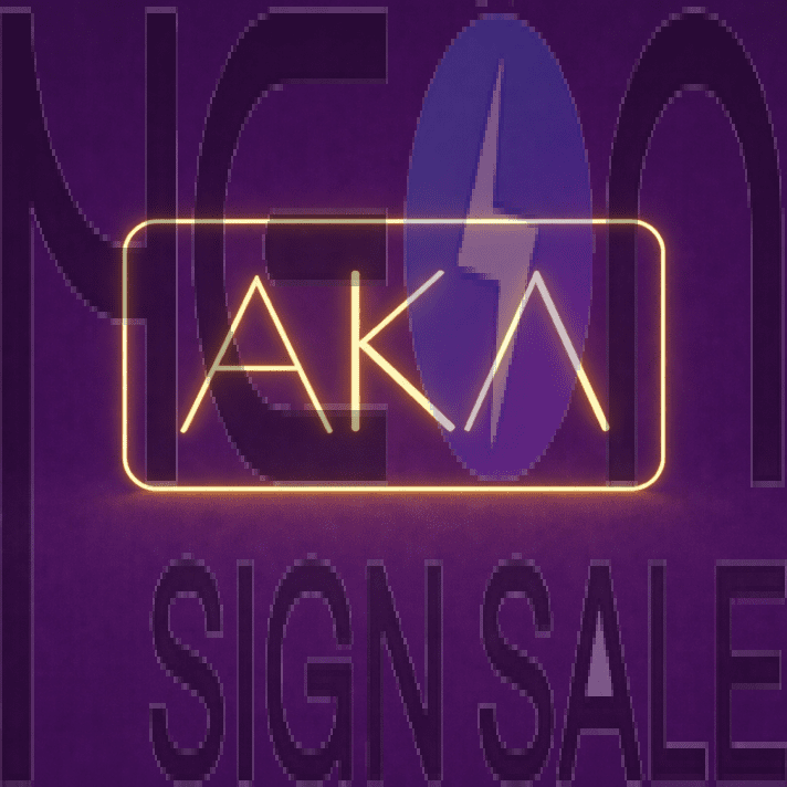 Alpha Kappa Lambda ΑΚΛ LED Neon Sign Celebrating Brotherhood and Values