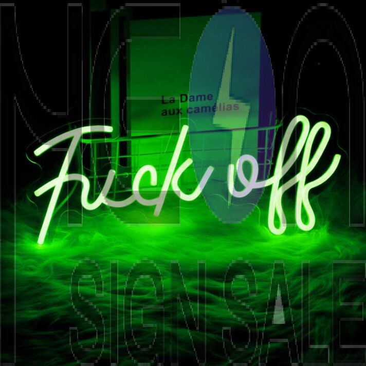 Fuck Off Deco Neon
