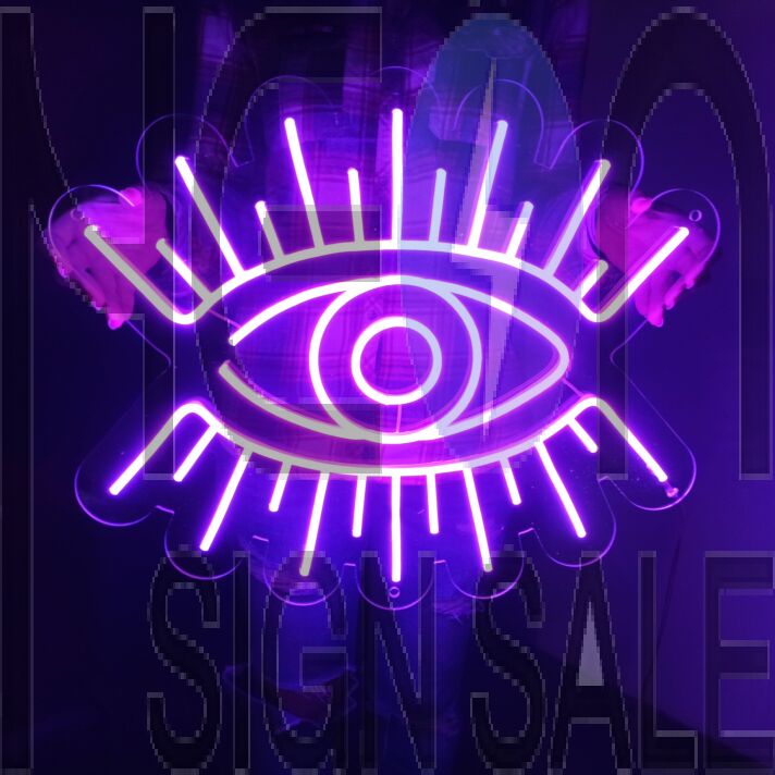 All Seeing Eye Neon Aesthetic Light