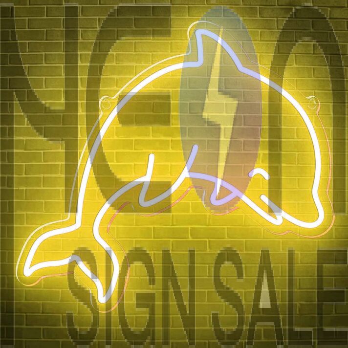 Cute Dolphin Neon Sign