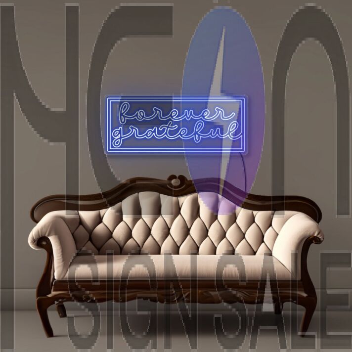 Forever Grateful Led Neon Signs