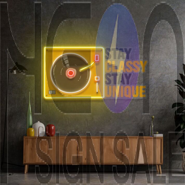 Stay Classy Stay Unique Led Neon Sign Light Pop Art